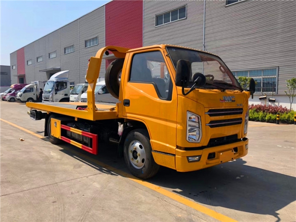 国六江铃顺达蓝牌小型清障车