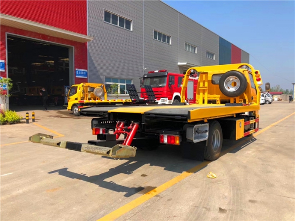 国六江铃顺达蓝牌小型清障车