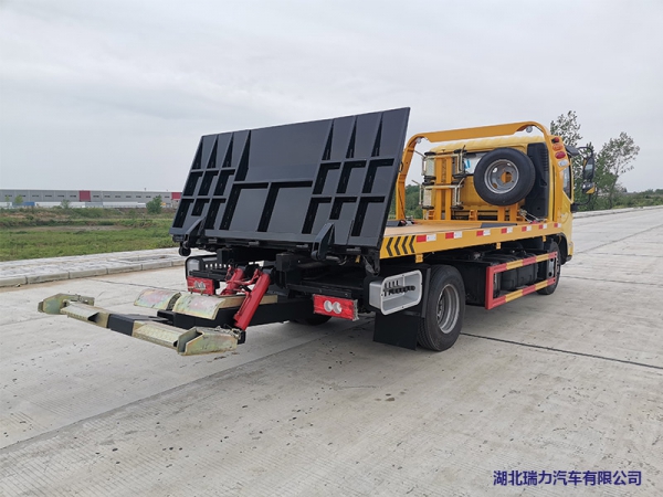 福田欧马可一拖二清障车