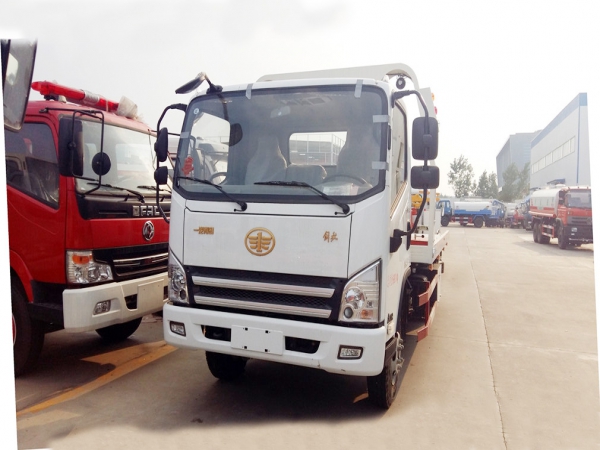 解放黄牌湖北清障车14w