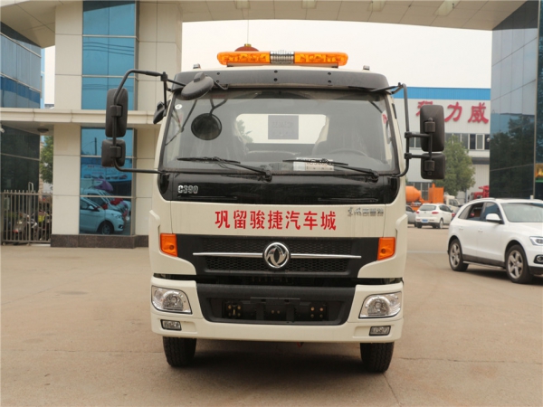 东风凯普特黄牌一拖二清障车