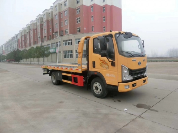 重汽豪曼小型一拖二清障车