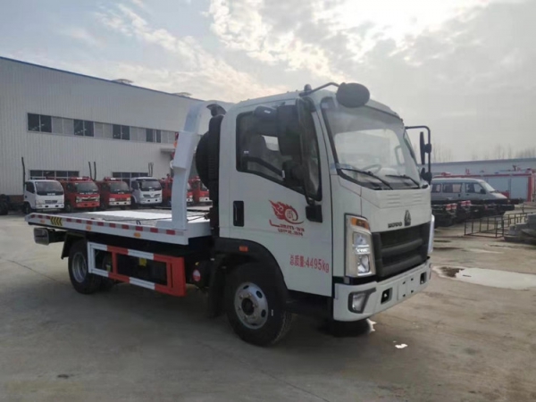 重汽豪沃蓝牌一拖二清障车（国六）