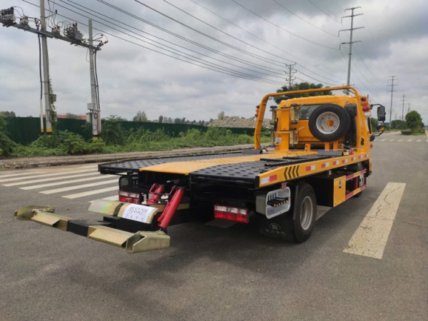 江淮骏铃V5蓝牌一拖二清障车（国六）