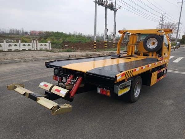 庆铃五十铃小型一拖二清障车（国六）