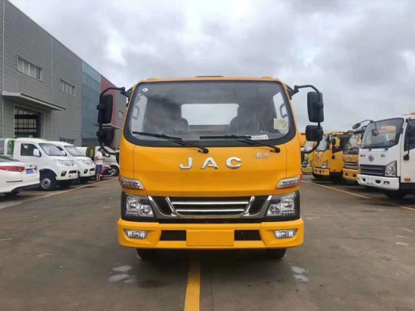 江淮骏铃V5蓝牌一拖二清障车