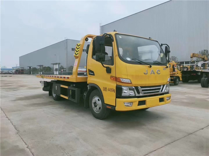 江淮骏铃V5蓝牌清障车